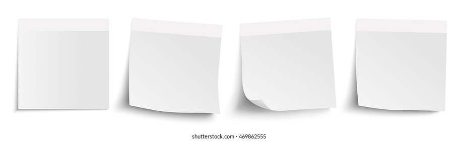 Infographic with white stickers on the white background. Eps 10 vector file.