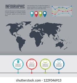 infographic whole world