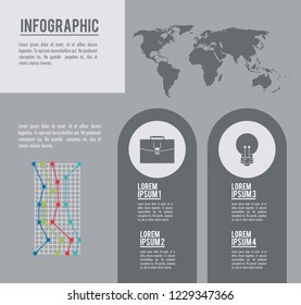 infographic whole world