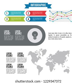 infographic whole world