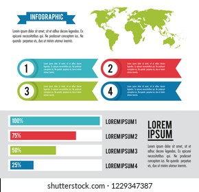 infographic whole world