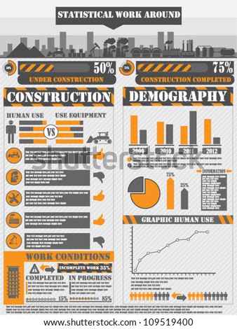 INFOGRAPHIC WORK ORANGE