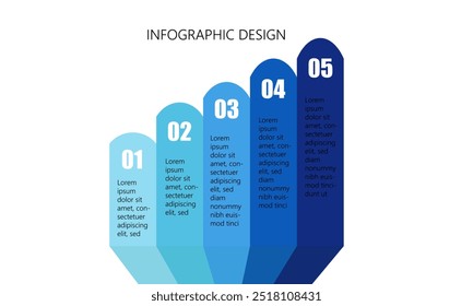 Infographicdesign template process diagram, presentations, workflow layout, banner, flow chart, info graph. Concept of business model successive steps. pastel graphic elements.