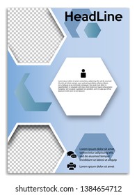 Infographics in brochures for minimalist design style on a white background. Use in presentation templates, flyer and leaflet, corporate report, marketing, advertising, annual report and banner.