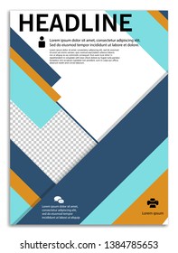 Infographics in brochures for minimalist design style on a white background. Use in presentation templates, flyer and leaflet, corporate report, marketing, advertising, annual report and banner.