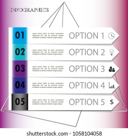 infographics for business, presentations and commercial projects