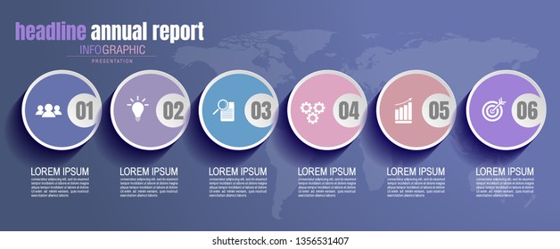 infographics business, process chart design template for presentation. abstract timeline elements, You can place relevant content in the area, vector illustration.