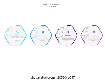 Infographics business, process chart design template for presentation