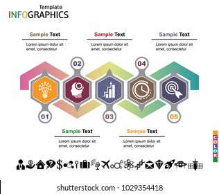 infographics business template elements. vector illustration