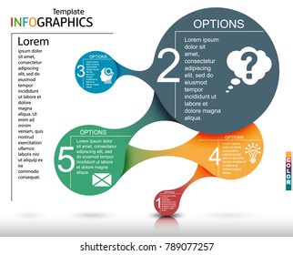 infographics business template elements. vector illustration