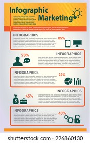 Infographics with Businessmen
