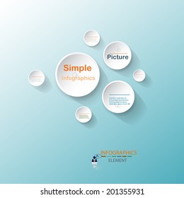 infographics circle design element label or banner can be used for workflow layout numbered banners 