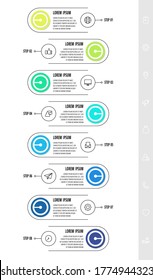 círculos de infografía con 2 pasos, etiquetas. Plantilla de vector de línea. Se puede utilizar para el diagrama,, banner, diseño de flujo de trabajo, presentaciones, diagrama de flujo, gráfico de información, línea de tiempo, contenido, niveles