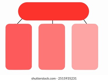 Infografiken. Cluster, Tabelle, Diagramm. Platz für Text