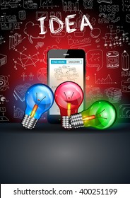 Infographics complex layout with option buttons and hand drawn sketch background for data and information analysis with a number of solutions available. 