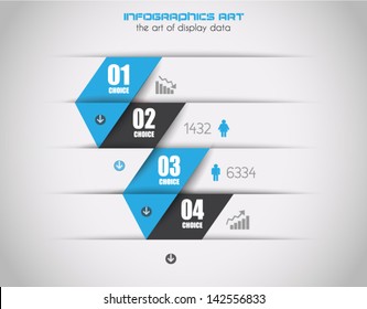 Infographics concept background to display your data in a stylish way. Clean detailaed design for stats, ranking and classifications.