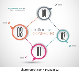 Infographics concept background to display your data in a stylish way. Clean detailaed design for stats, ranking and classifications.