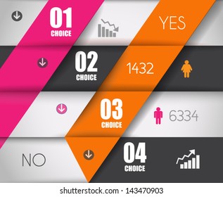 Infografiken Konzept Hintergrund, um Ihre Daten stilvoll anzuzeigen. Sauberes, detailliertes Design für Statistiken, Ranking und Klassifizierungen.