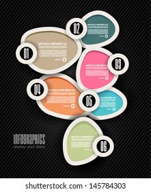 Infographics concept background to display your data in a stylish way. Clean detailaed design for stats, ranking and classifications.