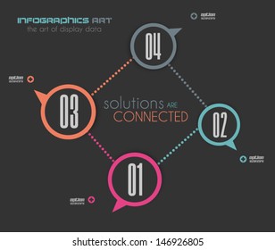 Infographics concept background to display your data in a stylish way. Clean detailaed design for stats, ranking and classifications.