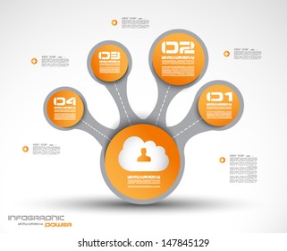 Infographics concept background to display your data in a stylish way. Clean detailaed design for stats, ranking and classifications.