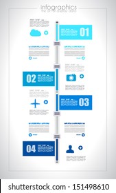 Fondo de concepto de infografía para mostrar sus datos de forma elegante. Diseño detallado limpio para estadísticas, clasificación y clasificaciones.