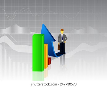 Infographics concept of business, statistics and graphics.