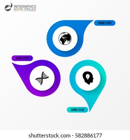 Infographics concept. Template for diagram, graph, presentation and chart. Vector illustration