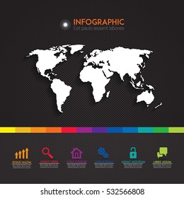 Infographics design. Business concept with options. Template for diagram, graph, presentation, website, business, brochure.