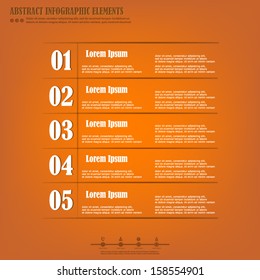 Infographics design element