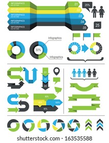 Infographics design elements and icons