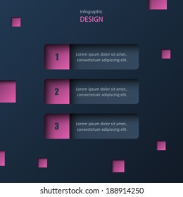 Infographics design. Eps10 Vector illustration
