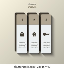 Infographics design. Eps10 Vector illustration