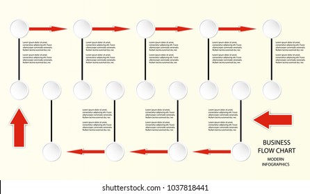  infographics  design  flow charts vector illustration white and business marketing icons used for workflow layout web template. concept  diagram option step 9