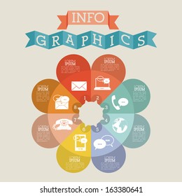 infographics design over beige background vector illustration