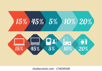 infographics design over beige background vector illustration 