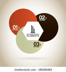 infographics design over   beige background vector illustration 