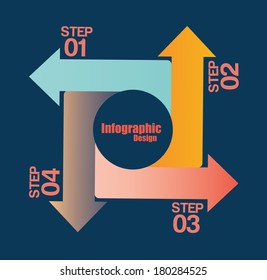 infographics design over  blue  background vector illustration 