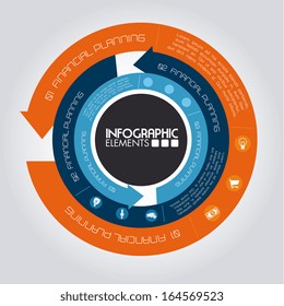 infographics design over gray background vector illustration 