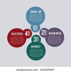 infographics design over gray background vector illustration 