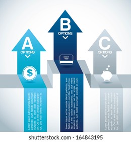 infographics design over gray   background vector illustration 