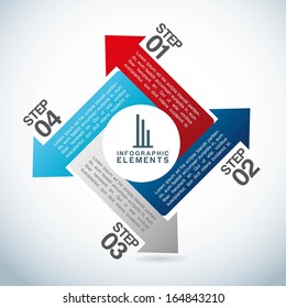 infographics design over gray background vector illustration 