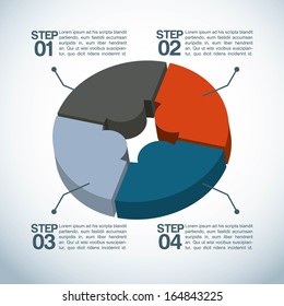 infographics design over gray  background vector illustration 