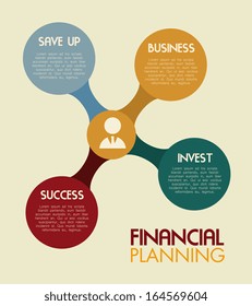 infographics design over pink  background vector illustration 