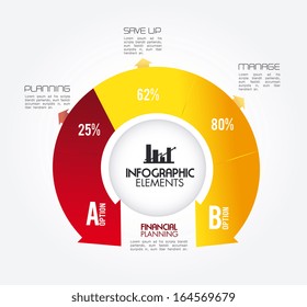 infographics design over white background vector illustration  