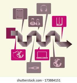 infographics design over white background vector illustration 