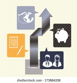 infographics design over white  background vector illustration 