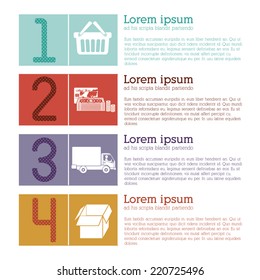 Infographics design over white background, vector illustration