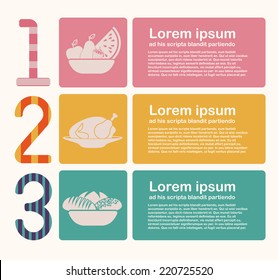 Infographics design over white background, vector illustration