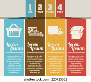 Infographics design over white background, vector illustration